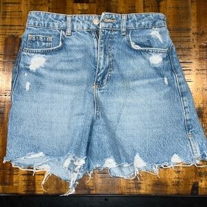 Zara women’s denim shorts
